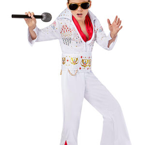 Rubies Elvis Presley Costume for Kids, Boys Small
